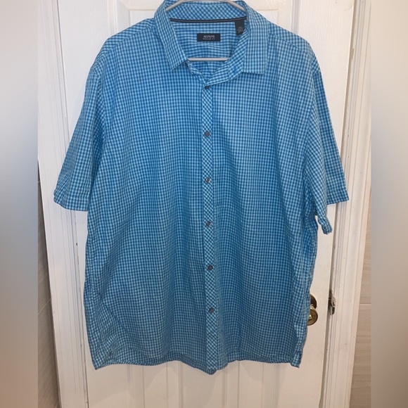 NWOT set of 3 Alfani short sleeve button down shirts size XXL - Picture 2 of 7